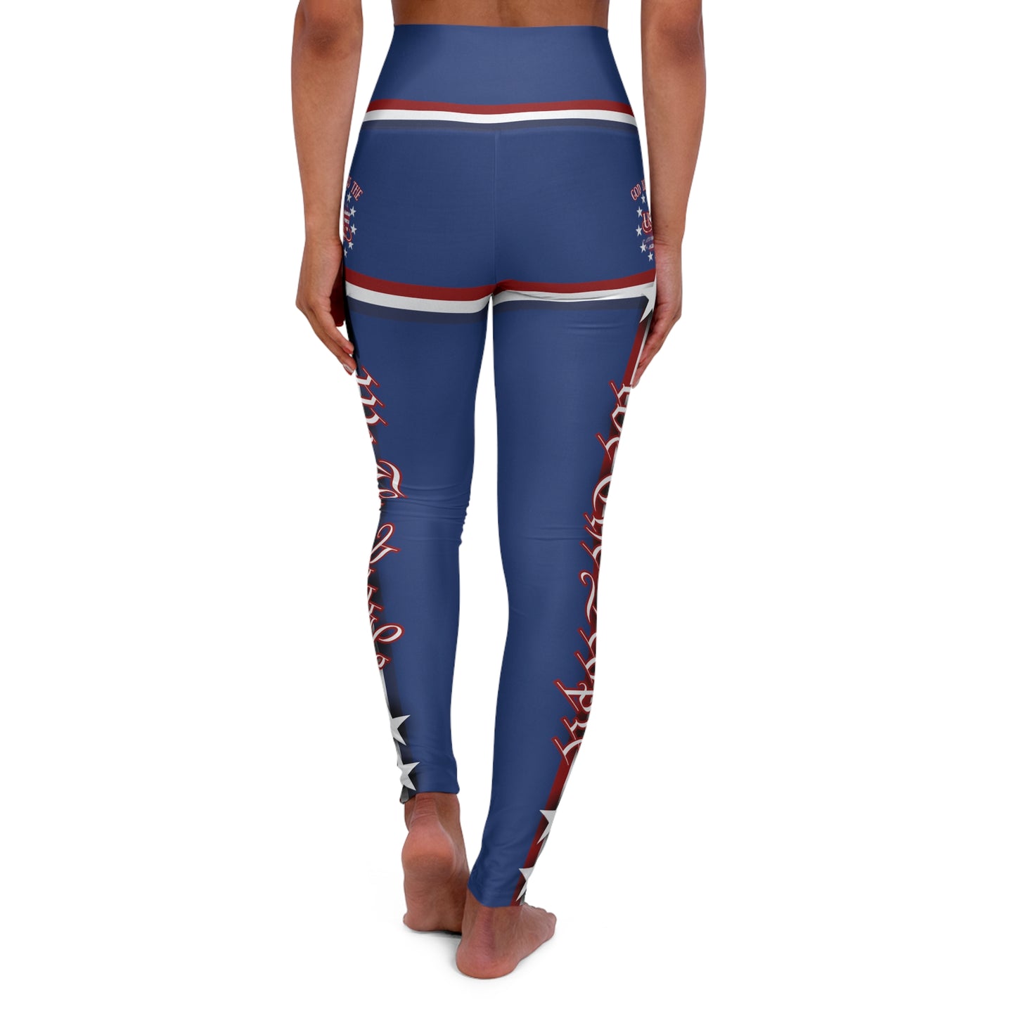 (TOP SELLER π₯) God Bless the USA Leggings