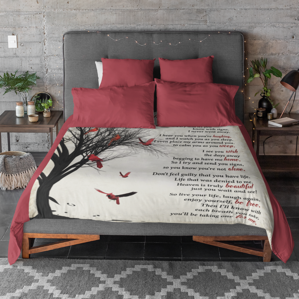 (TOP SELLER ๐ฅ) As I Sit In Heaven Memorial Blanket