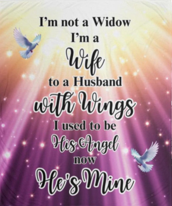 (TOP SELLER π₯) I'm Not a Widow Blanket
