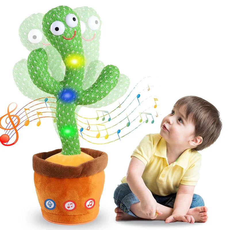 Animated Dancing & Talking Cactus β Fun Interactive Plush