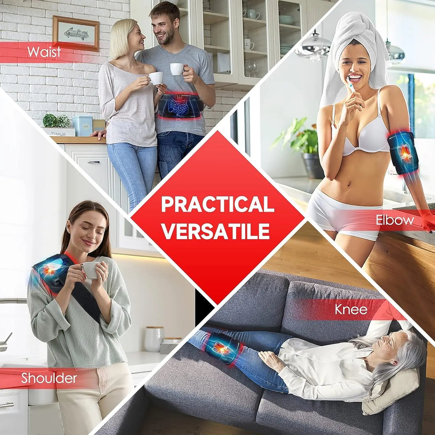 Advanced Infrared & Red Light Therapy Belt β Pain Relief