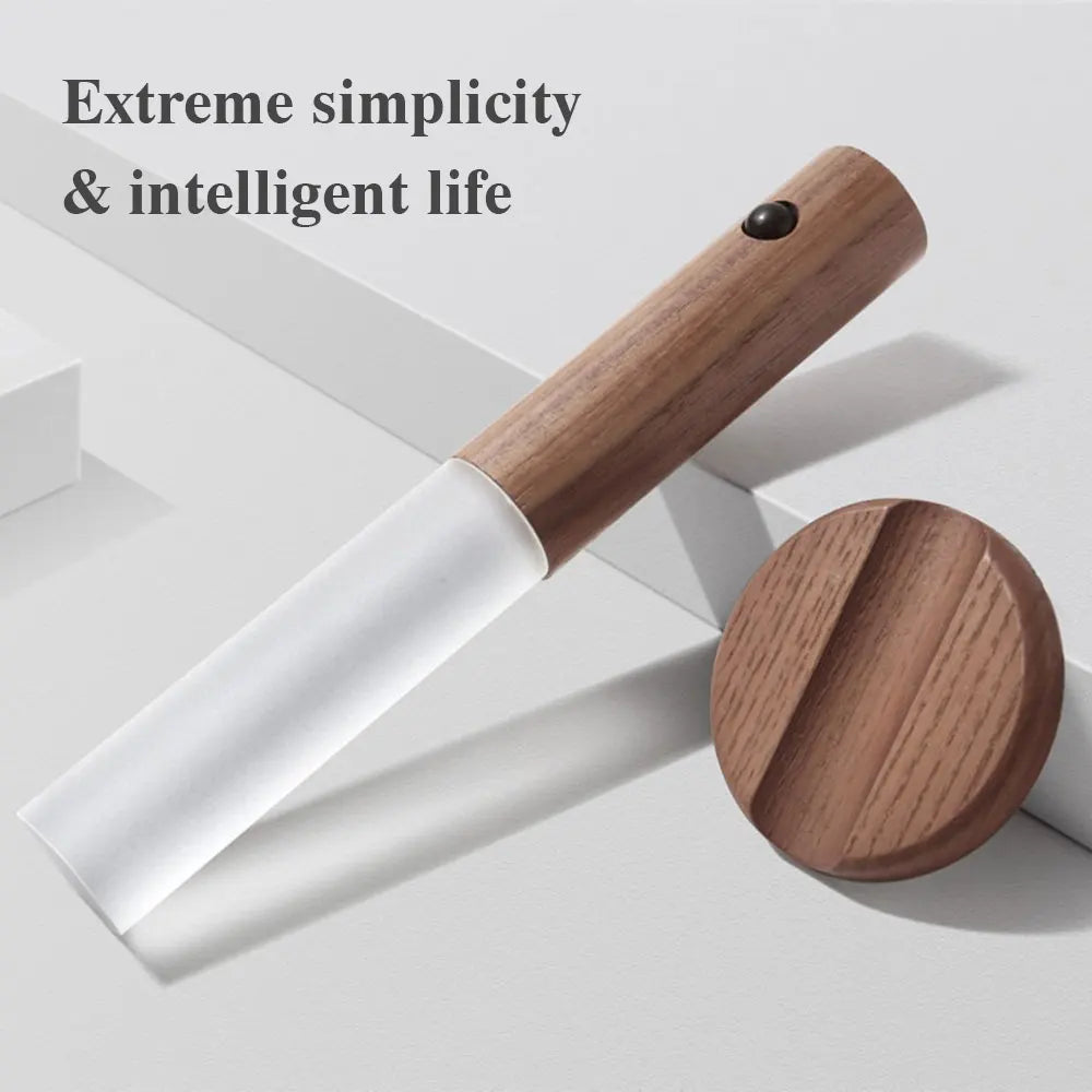 Minimalist LED Wooden Night Light β USB Powered
