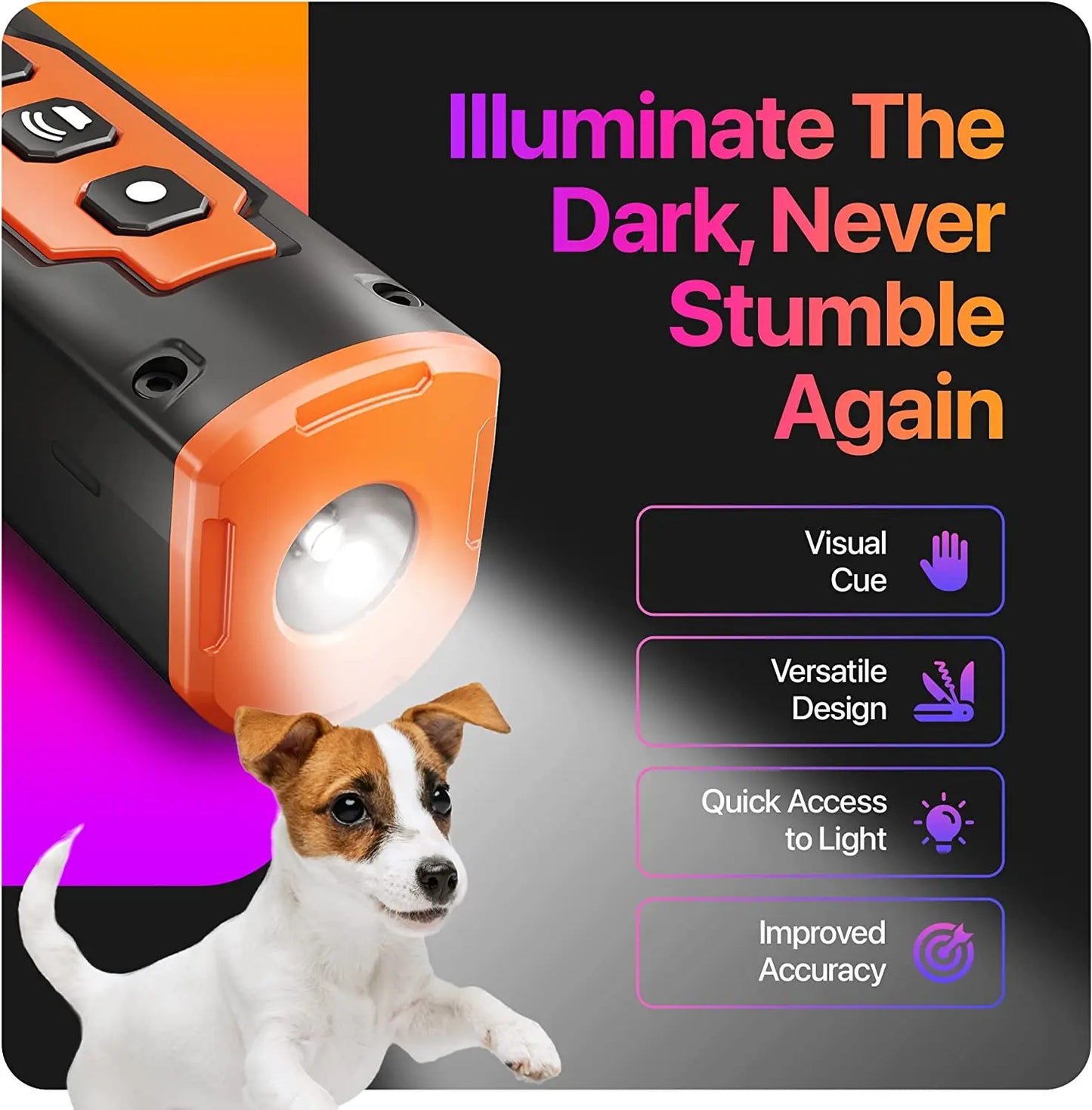 Ultrasonic Dog Trainer & Repeller โ Effective & Safe