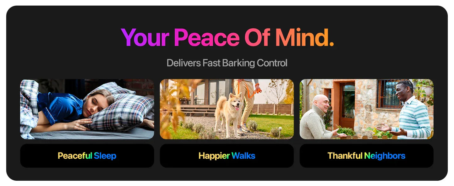 Ultrasonic Dog Trainer & Repeller โ Effective & Safe