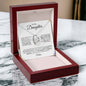 To My Daughter | You Have Blessed My Life | Forever Love Necklace
