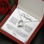 To My Daughter | You Have Blessed My Life | Forever Love Necklace