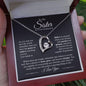 To My Sister On Your Graduation | Believe in Yourself | Forever Love Necklace - ALL4THEGIFTOFIT