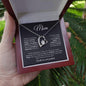 Dear Mom | I Am Grateful for You | Forever Love Necklace - Gift for Mother's Day, Birthdays, Holidays, Just Because - ALL4THEGIFTOFIT