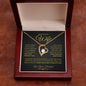 To My Beautiful Wife | Forever Love Necklace - BG | Gift for Soulmate