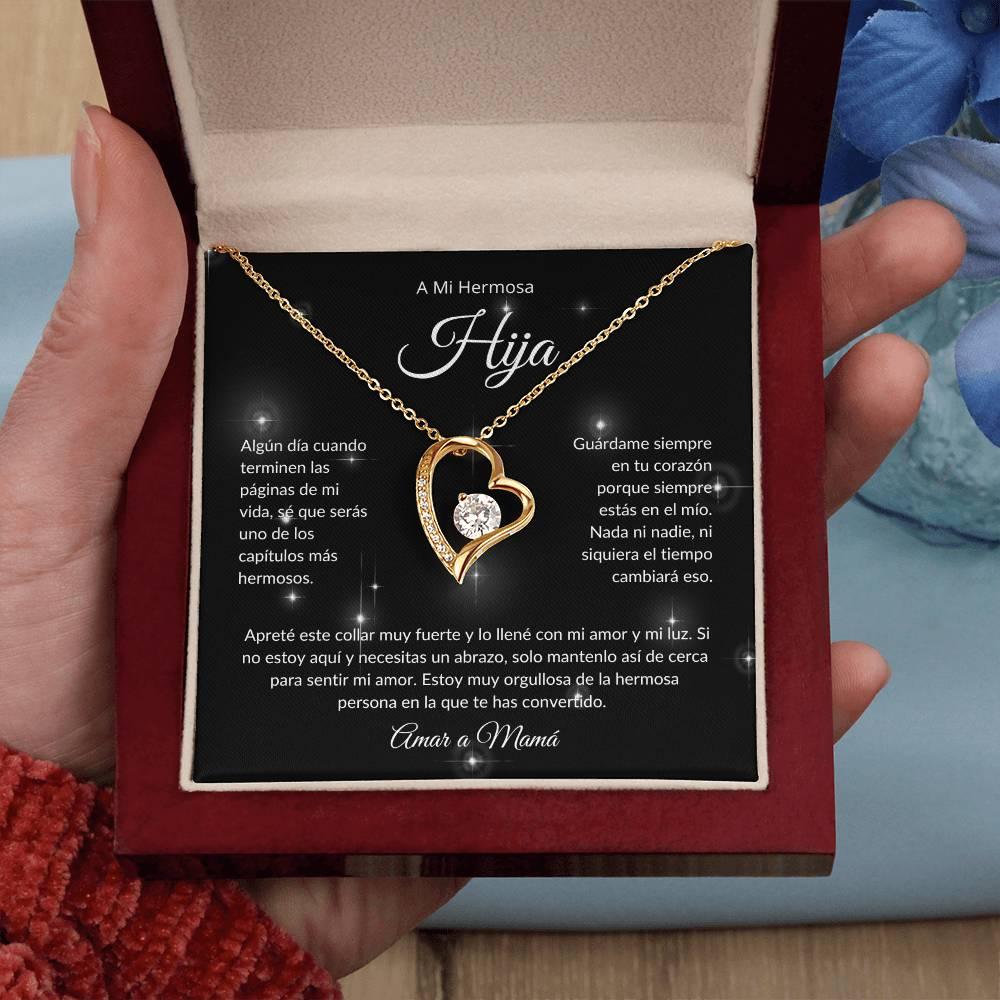 A Mi Hermosa Hija | El Capitulo Mas Hermoso | Amar a Mamá | Collar Forever Love - ALL4THEGIFTOFIT