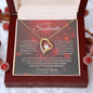 To My Soulmate | I Love You To The Moon & Back | Forever Love Necklace - Gift for Wife, Fiancée, Girlfriend