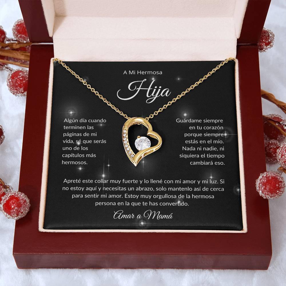 A Mi Hermosa Hija | El Capitulo Mas Hermoso | Amar a Mamá | Collar Forever Love - ALL4THEGIFTOFIT