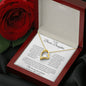 To My Bonus Daughter | Forever Love Necklace