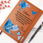 Sister | Distance Never Separates Hearts | Graphic Leather Journal - ALL4THEGIFTOFIT