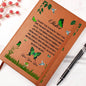 Sister | Always in My Heart | Graphic Leather Journal - ALL4THEGIFTOFIT