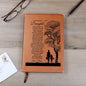 To My Beautiful Daughter | Proud of You - Love Mom | Graphic Leather Journal - ALL4THEGIFTOFIT