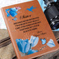Sister | Distance Never Separates Hearts | Graphic Leather Journal - ALL4THEGIFTOFIT