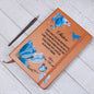 Sister | Distance Never Separates Hearts | Graphic Leather Journal - ALL4THEGIFTOFIT