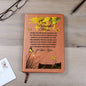To My Beautiful Mom | You Mean the World to Me | Graphic Leather Journal - ALL4THEGIFTOFIT