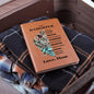 To My Daughter | Braver, Stronger, Smarter and Loved | Graphic Leather Journal - ALL4THEGIFTOFIT