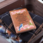 To My Bestie | Distance Never Separates Hearts | Pink | Graphic Leather Journal - ALL4THEGIFTOFIT
