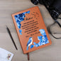 Sister | Distance Never Separates Hearts | Graphic Leather Journal - ALL4THEGIFTOFIT