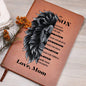 My Son | Braver, Stronger, Smarter and Loved | Graphic Leather Journal - ALL4THEGIFTOFIT