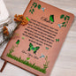 Sister | Always in My Heart | Graphic Leather Journal - ALL4THEGIFTOFIT