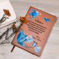 Sister | Distance Never Separates Hearts | Graphic Leather Journal - ALL4THEGIFTOFIT