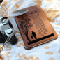 To My Beautiful Daughter | Most Beautiful Chapter - Love Dad | Graphic Leather Journal - ALL4THEGIFTOFIT