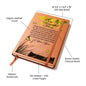 To My Beautiful Mom | You Mean the World to Me | Graphic Leather Journal - ALL4THEGIFTOFIT
