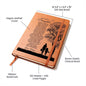 To My Beautiful Daughter | Proud of You - Love Mom | Graphic Leather Journal - ALL4THEGIFTOFIT