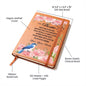 To My Bestie | Distance Never Separates Hearts | Pink | Graphic Leather Journal - ALL4THEGIFTOFIT
