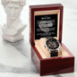 To My Dad Gift Watch | My Bonus Dad, The Dad Who Truly Cares | Father's Day Gift - ALL4THEGIFTOFIT