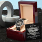 To My Dad Gift Watch | My Bonus Dad, The Dad Who Truly Cares | Father's Day Gift - ALL4THEGIFTOFIT