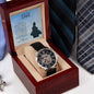To My Dad Gift Watch | A Daughter's First True Love | Father's Day Gift - ALL4THEGIFTOFIT