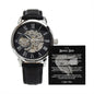 To My Dad Gift Watch | My Bonus Dad, The Dad Who Truly Cares | Father's Day Gift - ALL4THEGIFTOFIT