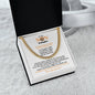 To My Son | Believe In Yourself | Cuban Link Chain | Gift for Birthday, Holidays or Just Because - ALL4THEGIFTOFIT