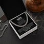 To My Son - On Your Graduation | A Beautiful Beginning To Your Next Chapter | Cuban Link Chain - ALL4THEGIFTOFIT