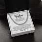 To My Nephew On Your Graduation | Chase Your Dreams | Cuban Link Chain - ALL4THEGIFTOFIT