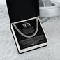 To My Son - On Your Graduation | A Beautiful Beginning To Your Next Chapter | Cuban Link Chain - ALL4THEGIFTOFIT