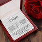 To My Daughter | I am Truly Blessed with You | Alluring Beauty Necklace