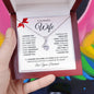 To My Beautiful Wife | Alluring Beauty Necklace | Gift for Soulmate