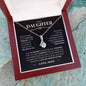 To My Daughter - I Believe In You - Love, Mom | Alluring Beauty Necklace