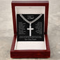 To My Amazing Dad | First Man I Ever Loved | Cuban Chain with Artisan Cross Necklace - Gift for Father's Day, Birthdays, Holidays, Just Because - ALL4THEGIFTOFIT