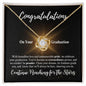 Congratulations | Continue Reaching for the Stars | Love Knot Necklace - ALL4THEGIFTOFIT