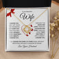 (TOP SELLER π₯) To My Beautiful Wife | I Choose You | Love Knot Necklace | Gift for Soulmate