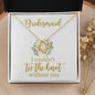 Bridesmaid | I Couldn't Tie The Knot | GC | Love Knot Necklace