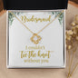 Bridesmaid - I Couldn't Tie The Knot - GC - Love Knot Necklace