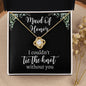 Maid Of Honor | I Couldn't Tie The Knot | BC | Love Knot Necklace